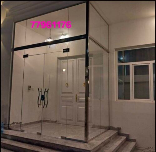 أعمال الزجاج والألمنيوم الخ.