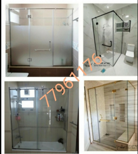 أعمال الزجاج والألمنيوم الخ.