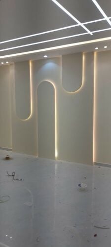 ديكورات الجبس والصبغ للفلل