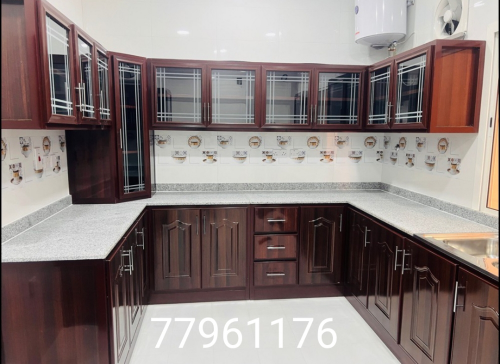 أعمال الزجاج والألمنيوم الخ.