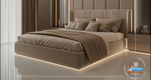 مرتبة سرير صندوقي مزدوج