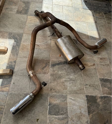original s type borla exhaust 