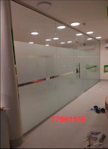 أعمال الزجاج والألمنيوم الخ.