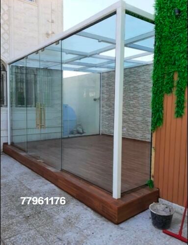 أعمال الزجاج والألمنيوم الخ.