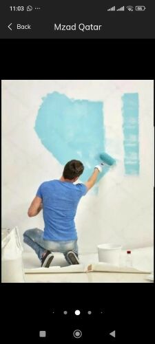 We do Painting work, gypsum