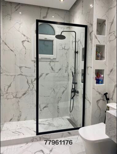 أعمال الزجاج والألمنيوم الخ.