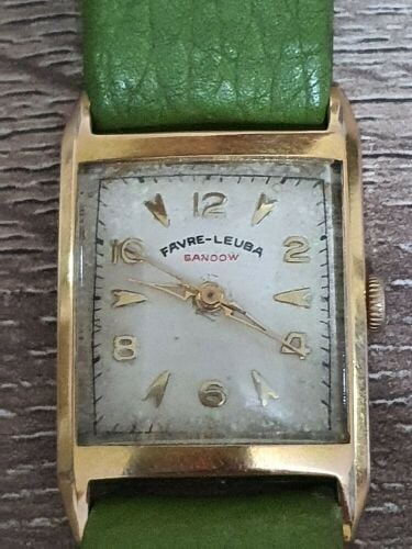 Favralube mechanicalwatch vintage