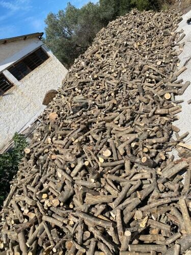 حطب زيتون مستورد بدون دخان