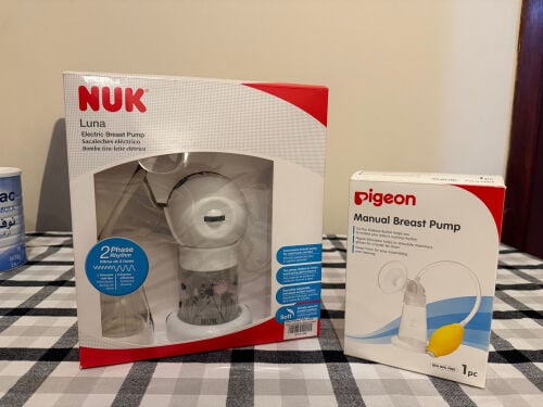 NUK Breast Pump &free Pigeon Pump