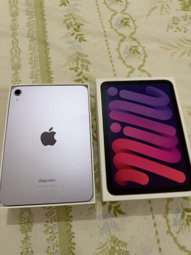 Box Open IPad mini 7 256GB Grey