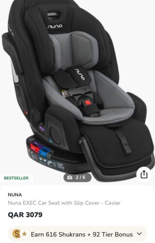 exec nuna car seat