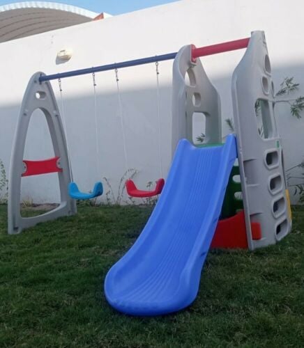 المراجيح مع زحلاقيه اطفال