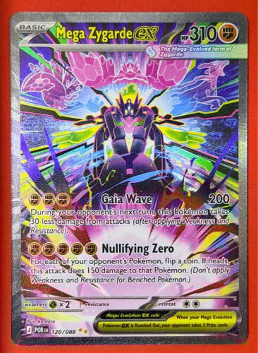 Pokemon Mega Zygarde EX #120 SAR