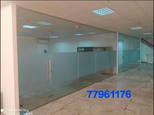 أعمال الزجاج والألمنيوم الخ.