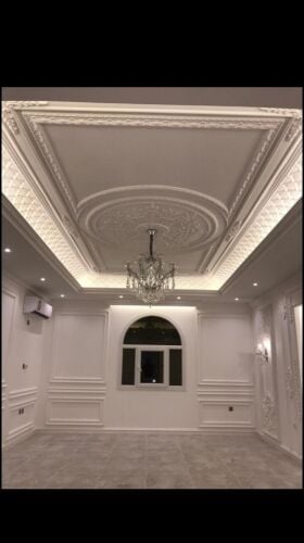 نقوم باحدث الديكورات والجبس وصبغ