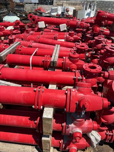 out door Fire hydrant and Landing