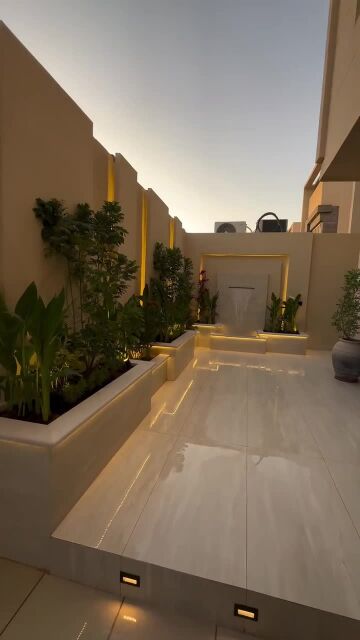 تصميم وتنفيذ شلالات ونوافير 