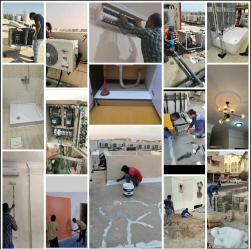 All Electrical work and Plumbing