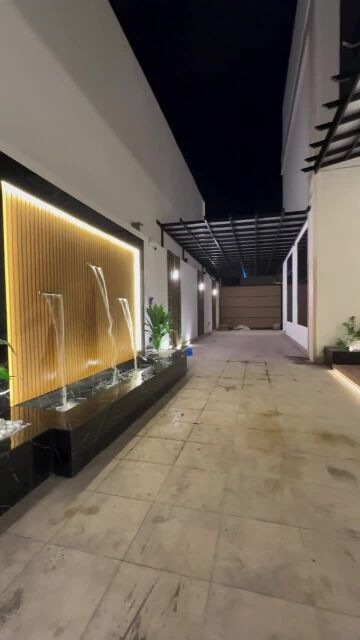 تنفيذ شلالات ونوافير 