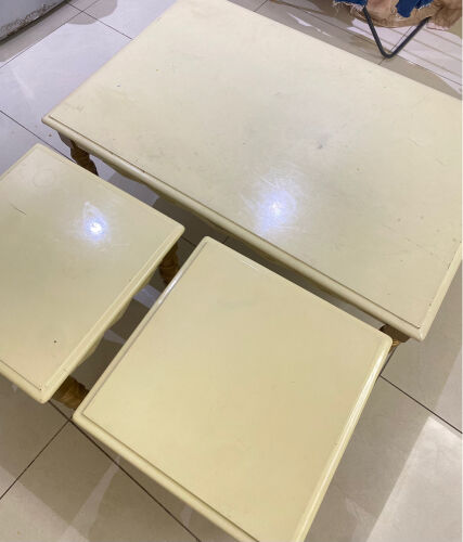 coffee table with3 service table 