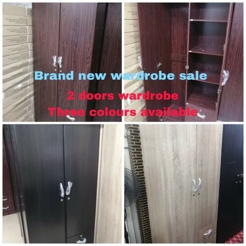 wooden two doors+