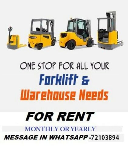 Electric Forklift for Rent