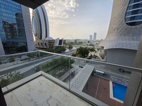 شقة من غرفتين نوم مفروشة للاجار