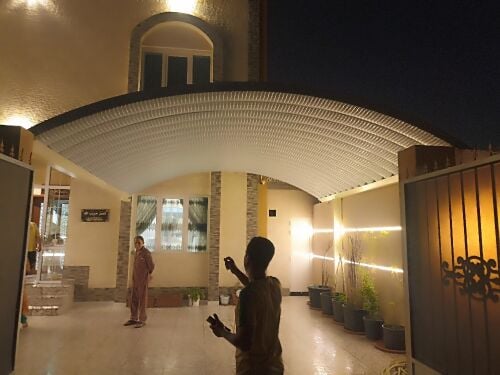 kwik span car parking shade