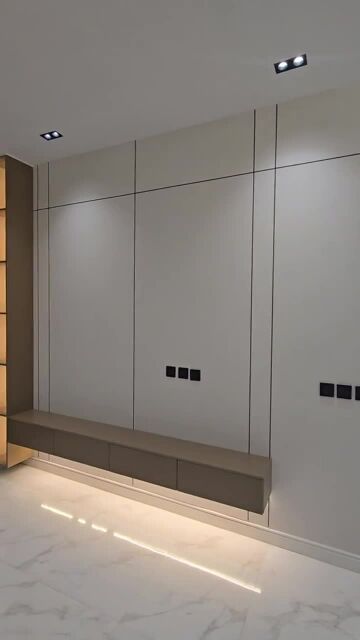 تنفيذ الديكور المنزلي والشاشات 