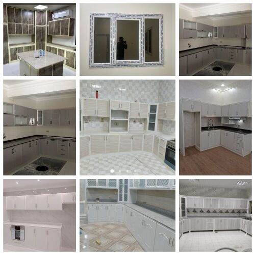 تفصيل مطابخ المنيوم تفصيل أبواب