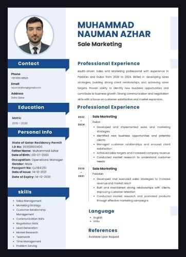 Need Job Sale Marketing