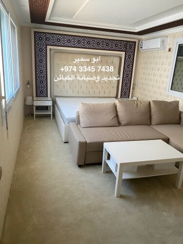 تجديد وصبغ الكبائن بتشطيب مرتب