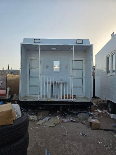 Caravan toilet