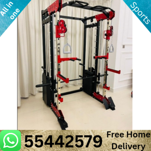 Multiple Gym Machines