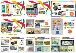NUCLEUS 3D LETTERS & SIGN BOARD