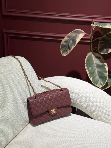 COCO Caviar Double Flap