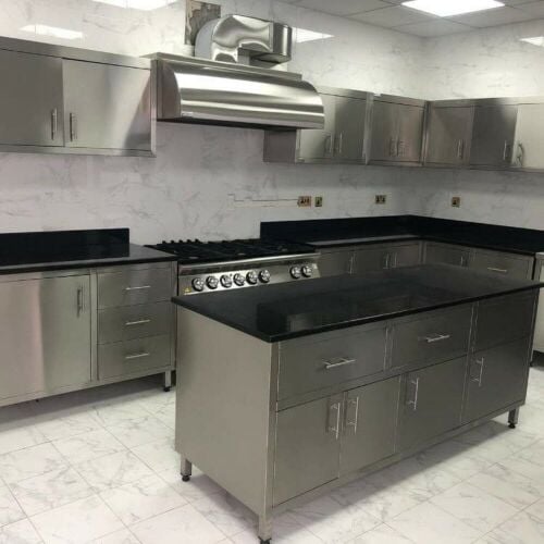 SS Base & Wall Cabinet kitchen