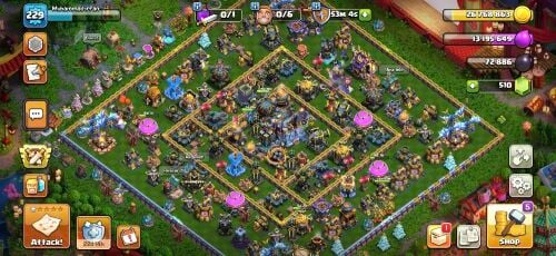 clash of clan. Town Hall 18.