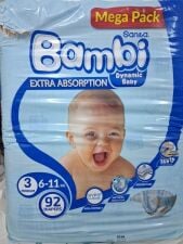 Bambi diaper size 3