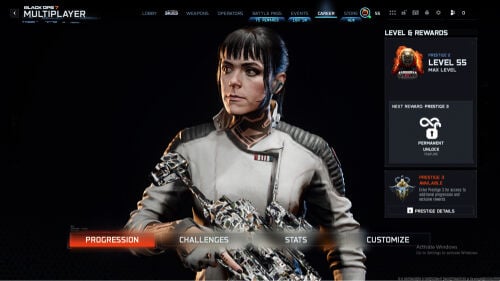 للبيع حساب بلاك اوبس 7 كود22