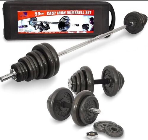 50kg dumbell set 
brand new
...