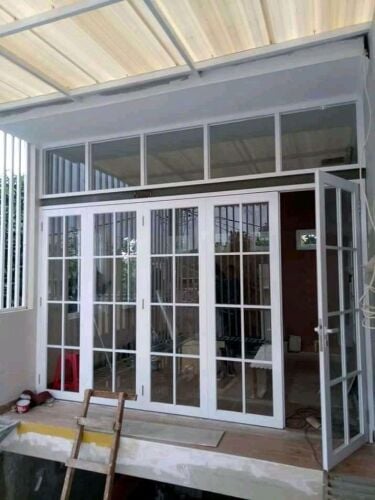 Aluminum Glass partition work