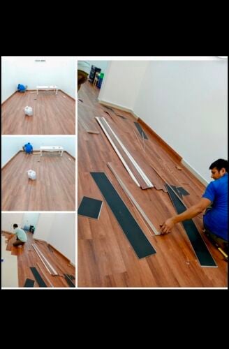 Parquet walapapers upholstery