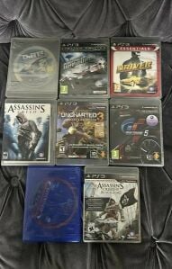 PS3 Game Discs  8 Popular Titles