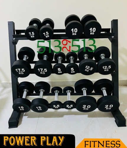 CPU dumbbells 2.5 to 20kg set