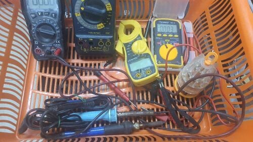 multimeters, soldering irons tools