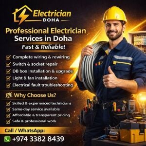 Professional Electrician in Doha