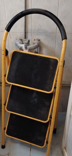 3-Step Metal Ladder for Sale