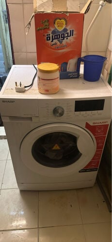 sharp washing machine 7 kg fully 