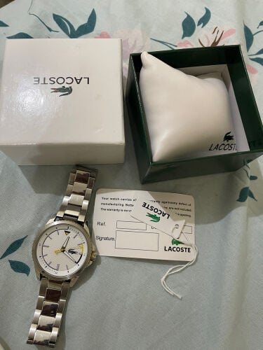 لاكوست ساعة اصلية 